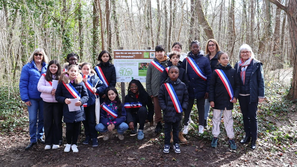 La forêt fait école - Collectivités Forestières d'Île-de-France